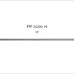 19 Inch High Pressure Fuel Line 8mm x 3.5mm Line M14 x 1.5 Nuts Fleece Performance