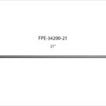 21 Inch High Pressure Fuel Line 8mm x 3.5mm Line M14 x 1.5 Nuts Fleece Performance