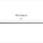 23 Inch High Pressure Fuel Line 8mm x 3.5mm Line M14 x 1.5 Nuts Fleece Performance