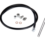 Remote Turbo Oil Feed Line Kit for 6.6L Duramax Turbochargers 2001-2016 GM 2500/3500 Fleece Performance